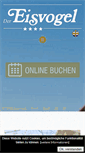 Mobile Screenshot of hotel-eisvogel.de