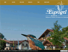 Tablet Screenshot of hotel-eisvogel.de